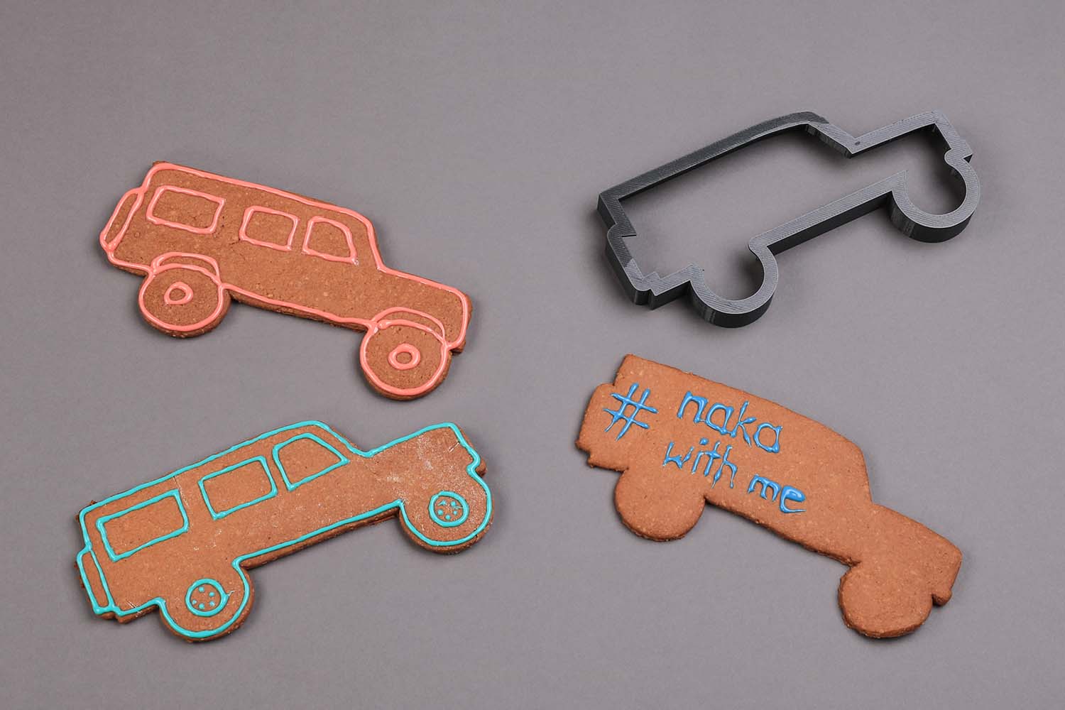 Teigausstecher für Lebkuchen oder Pizza als Land Rover