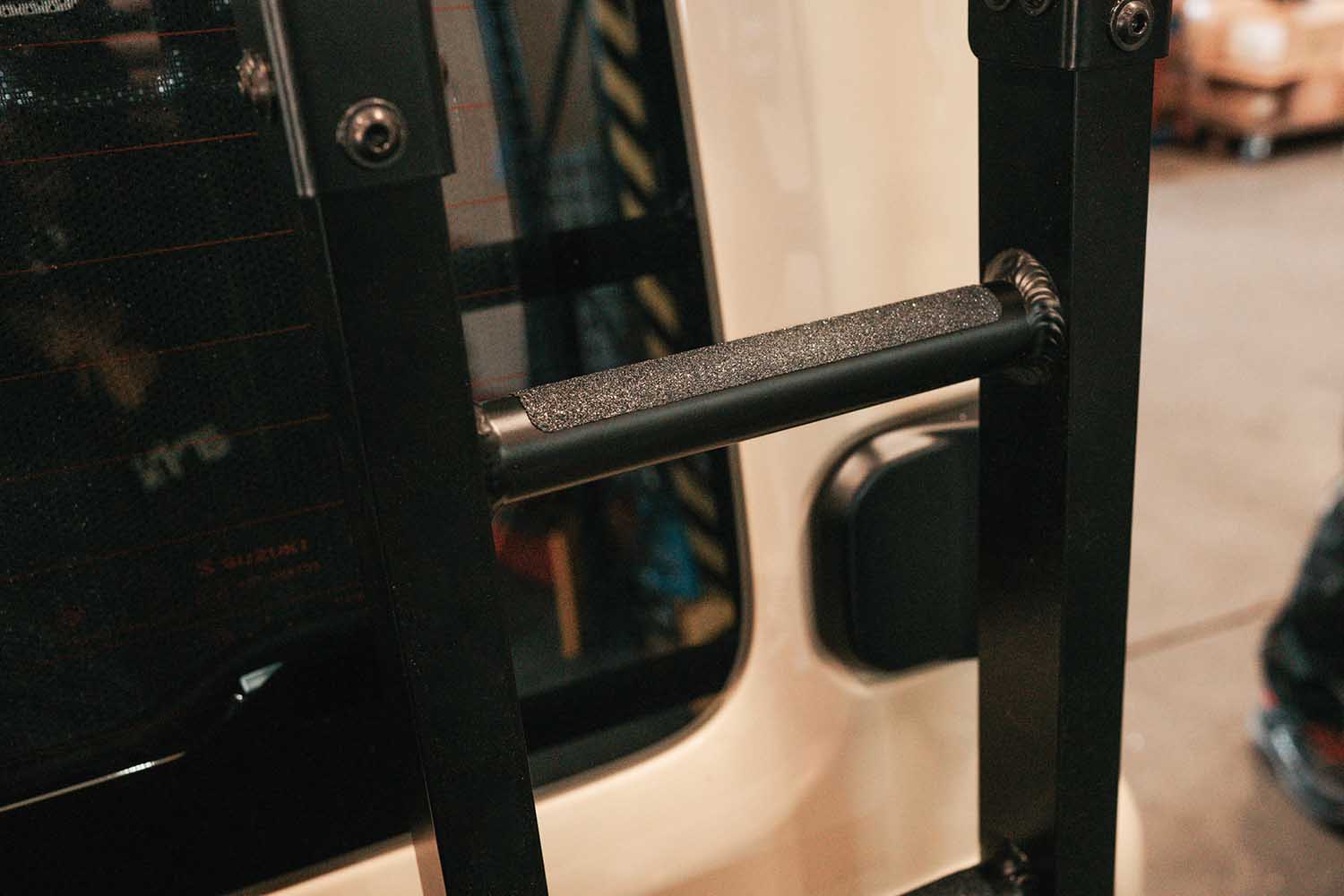 Antirutschstreifen für Heckleiter