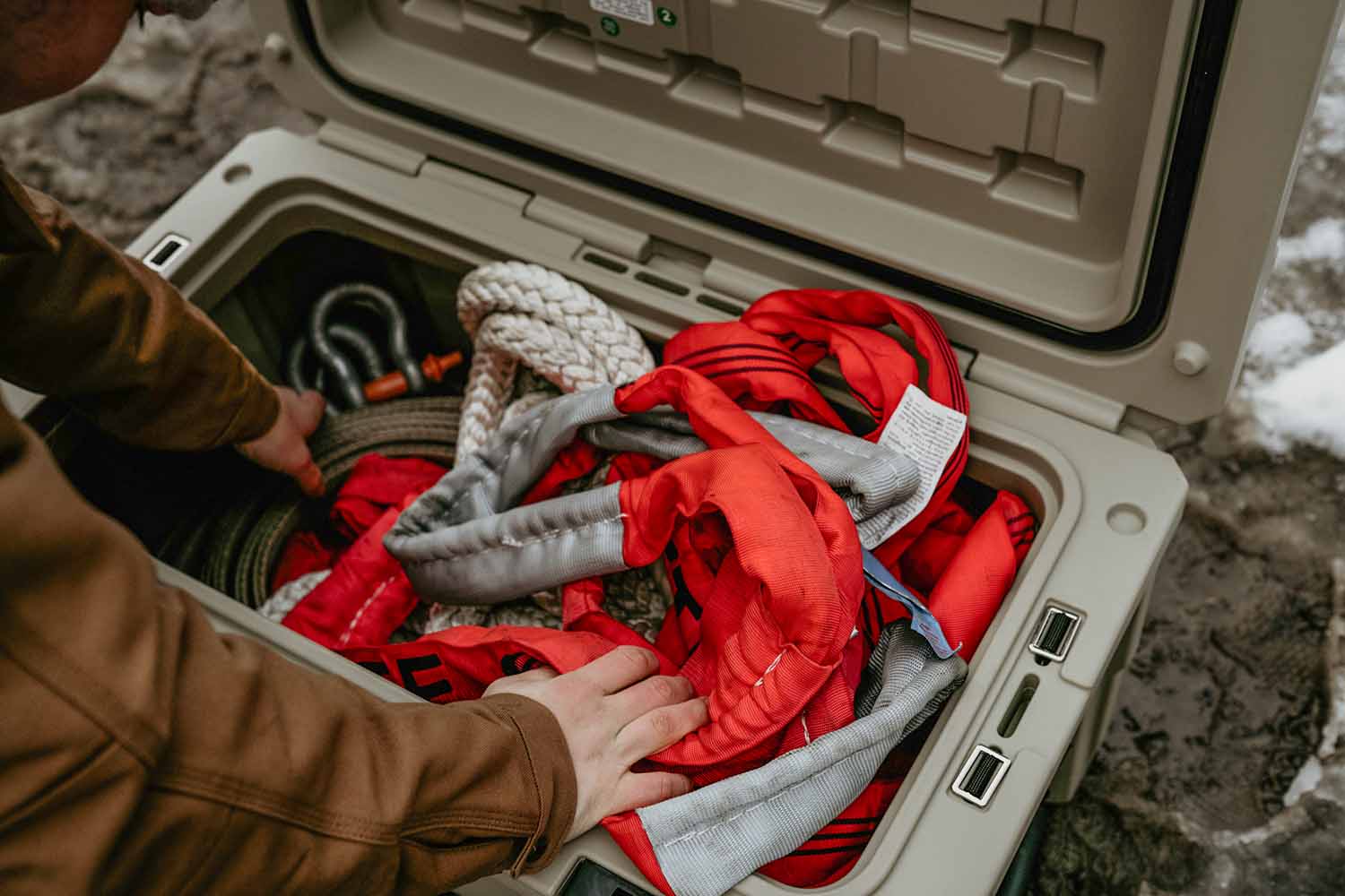 Transportbox, wasserdicht, Anwendungsbeispiel