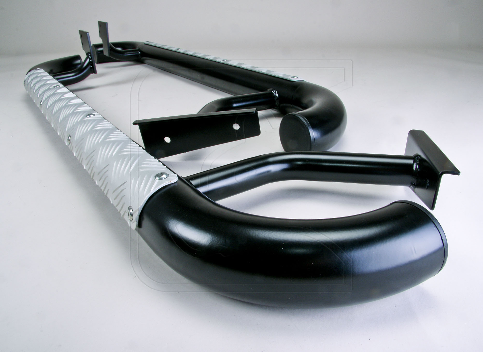 Trittbrett Rundrohr für Defender