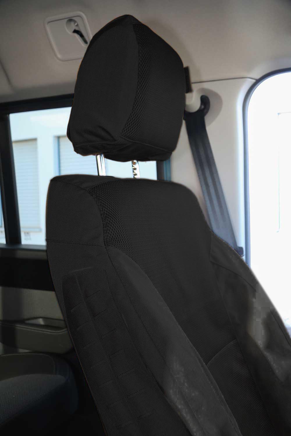 Sitzbezug, coyote für Grenadier, mit MOLLE, schwarz