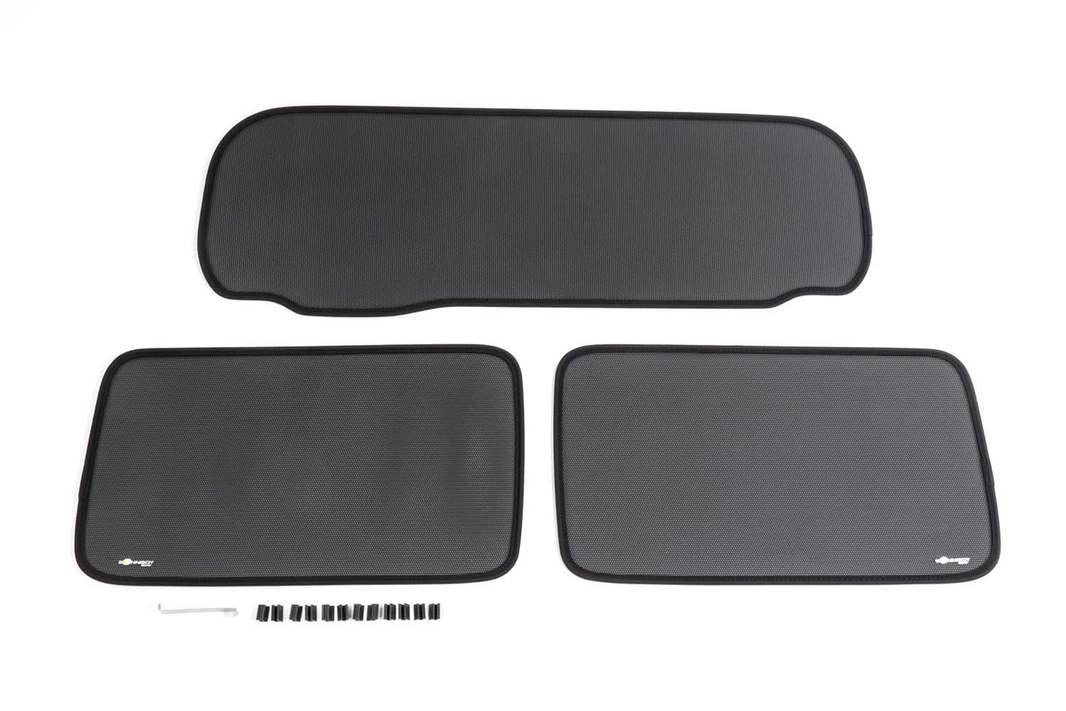 Sunnyboy von ClimAir für hintere Seitenscheiben u. Heckfenster Suzuki Jimny 2