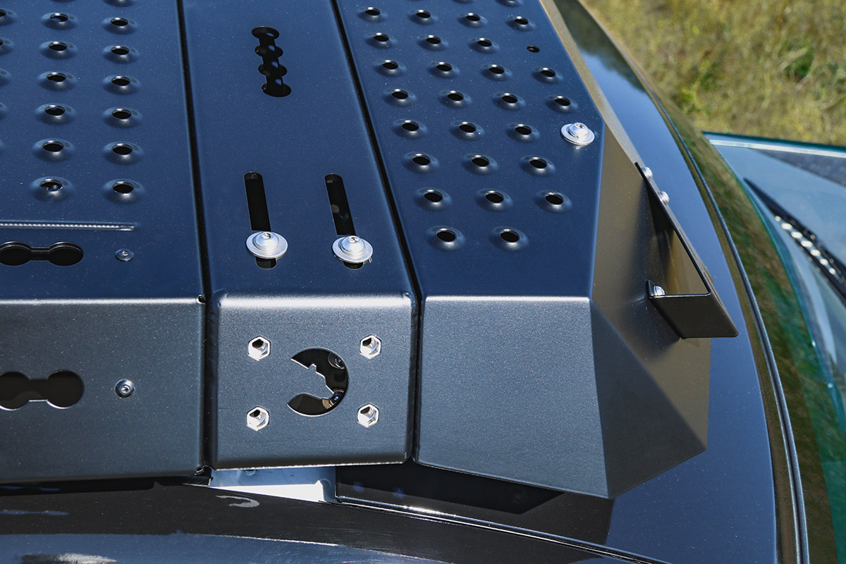 Dachträger New Defender Detail Front III