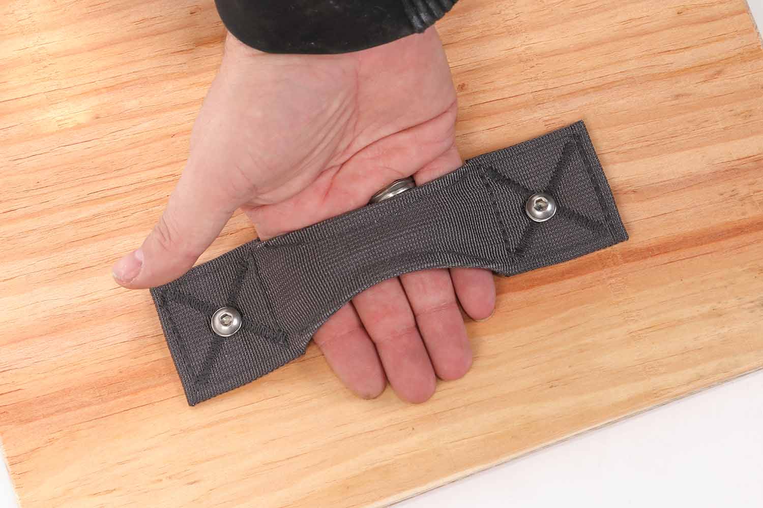 Griff, Nylon, grau, Größe M