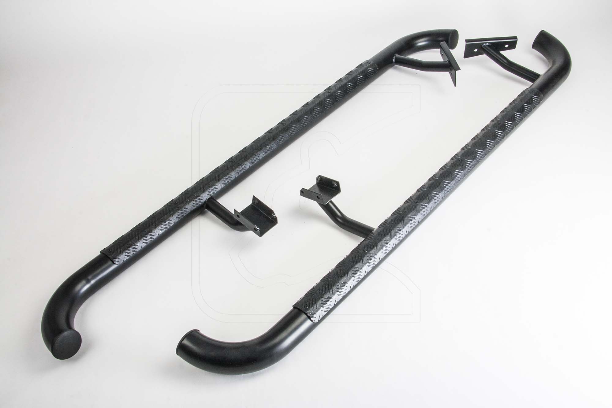 Defender 110 Trittbretter Edelstahl