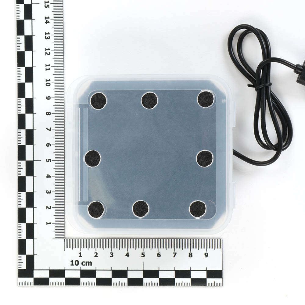 Maße, Aktivkohle-Ventilator