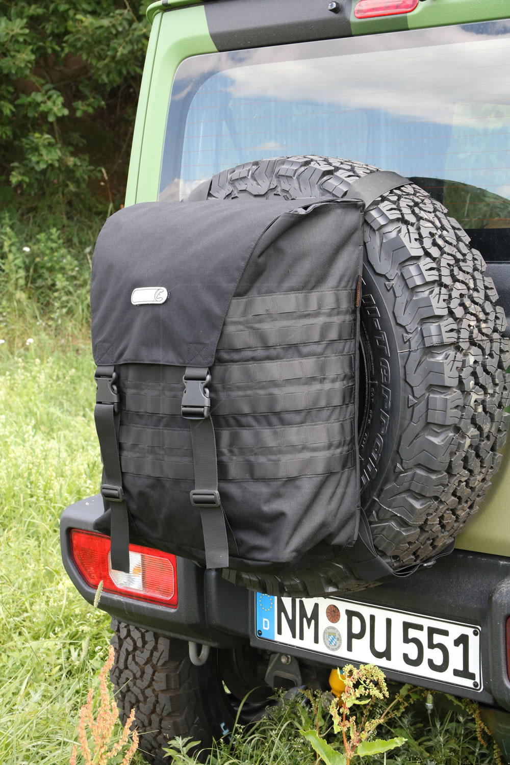 Offroad Reserverad Rucksack