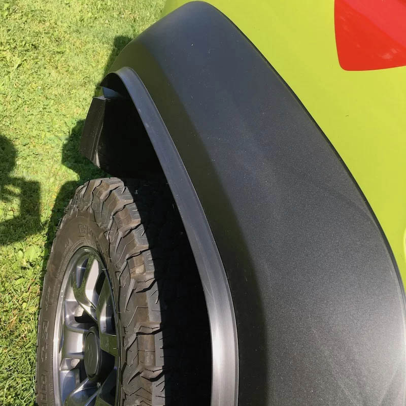 TREKFINDER Kotflügelverbreiterung von hinten