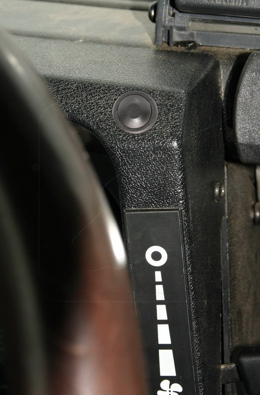 Tempomat Defender TD5 eingebaut