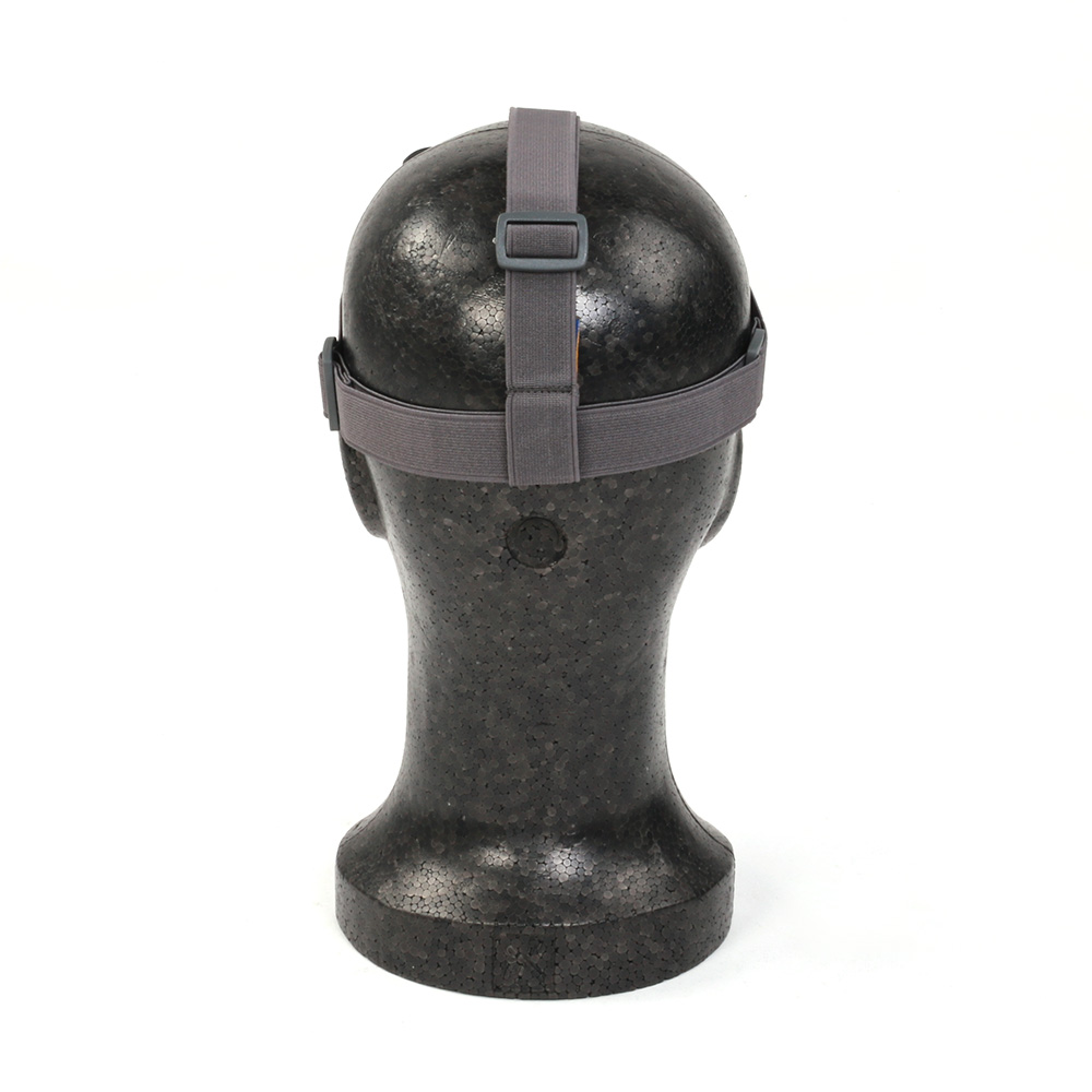 Halteband für Stirnlampe, Ersatzband, grau, individuell verstellbar