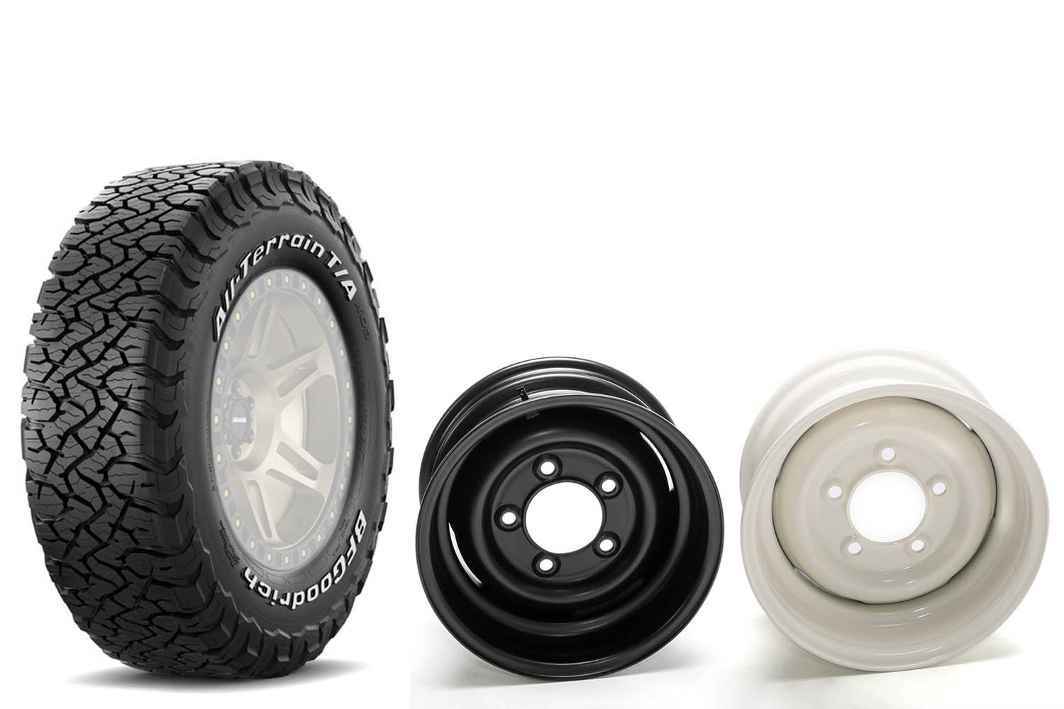 BF Goodrich All Terrain T/A KO3 auf ANR Stahlfelge