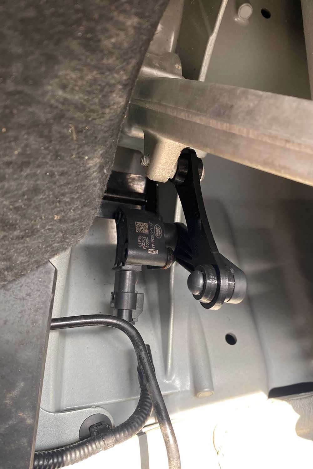 Rods verbaut am New Defender