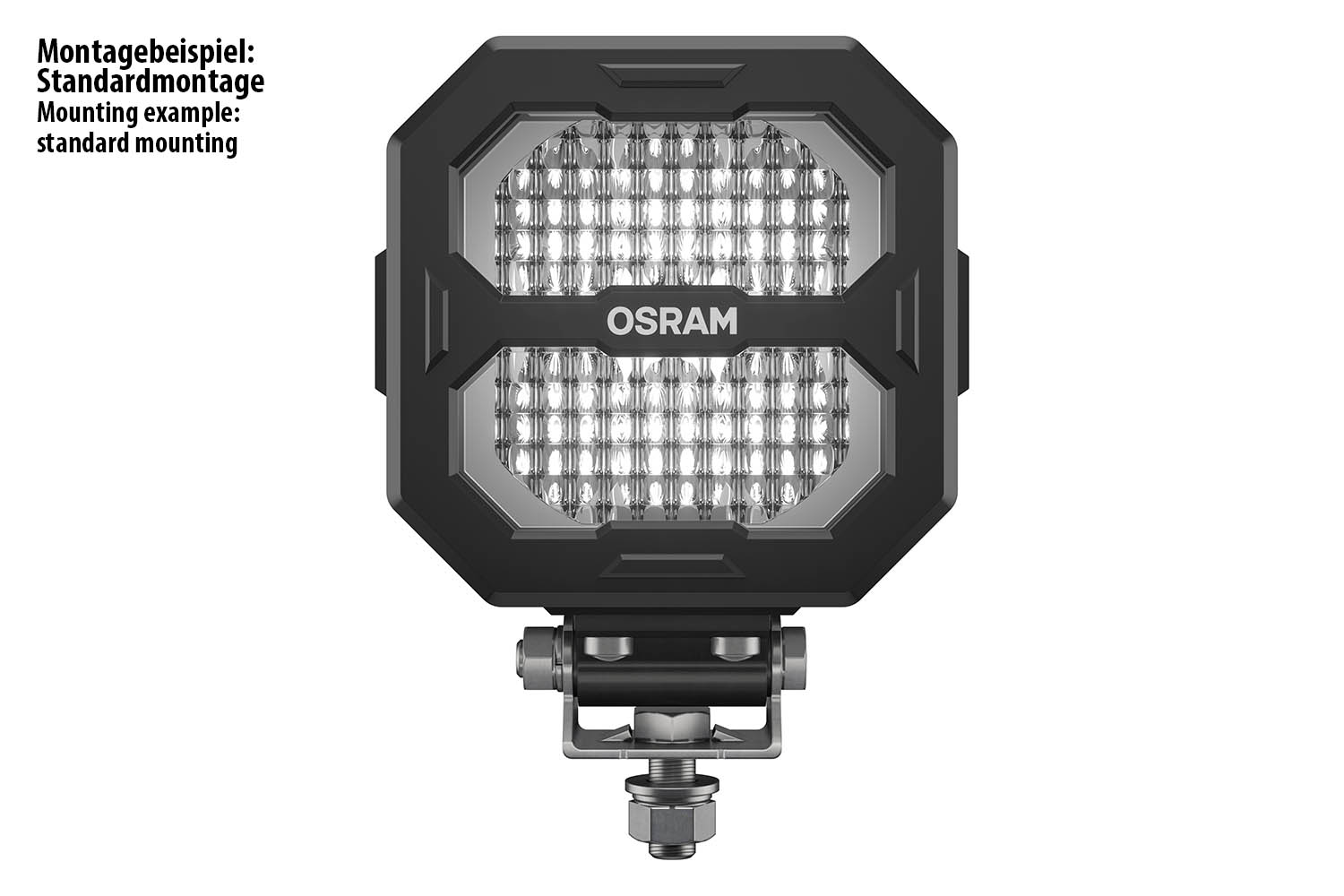 Anwendungsbeispiel, PX4500 Wide montiert mit Standard-Montage Kit