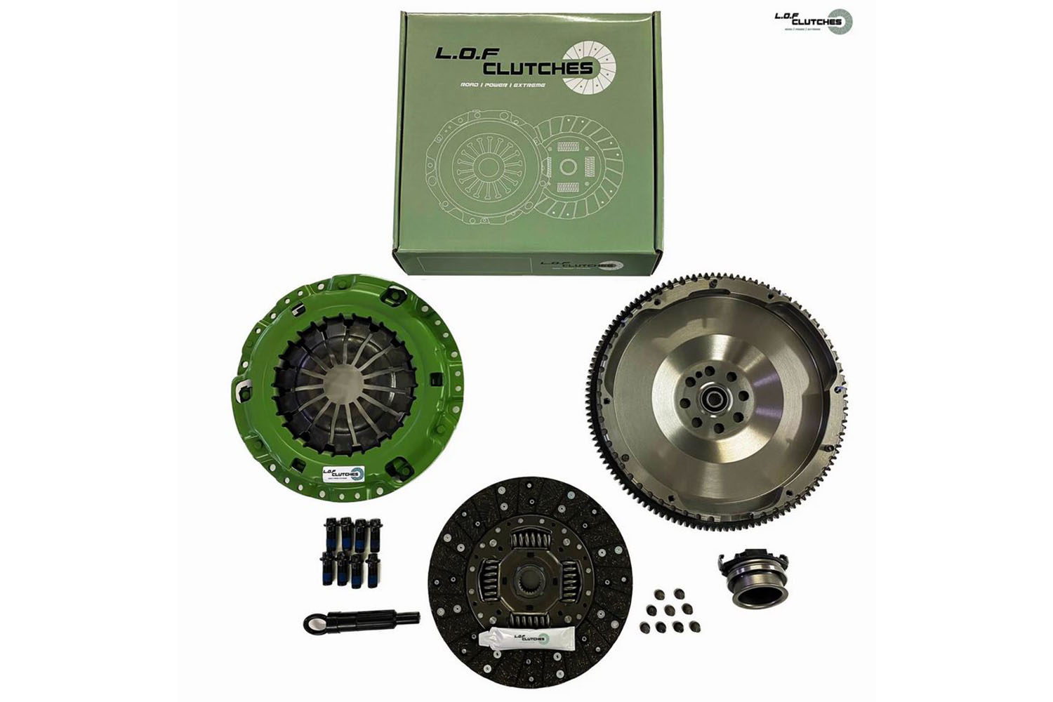 LOF Clutches ROADspec Ford Ranger 2.5 TDCi / 3.0 TDCi (BJ 2006-2012),inkl.Vollmassenschwungrad