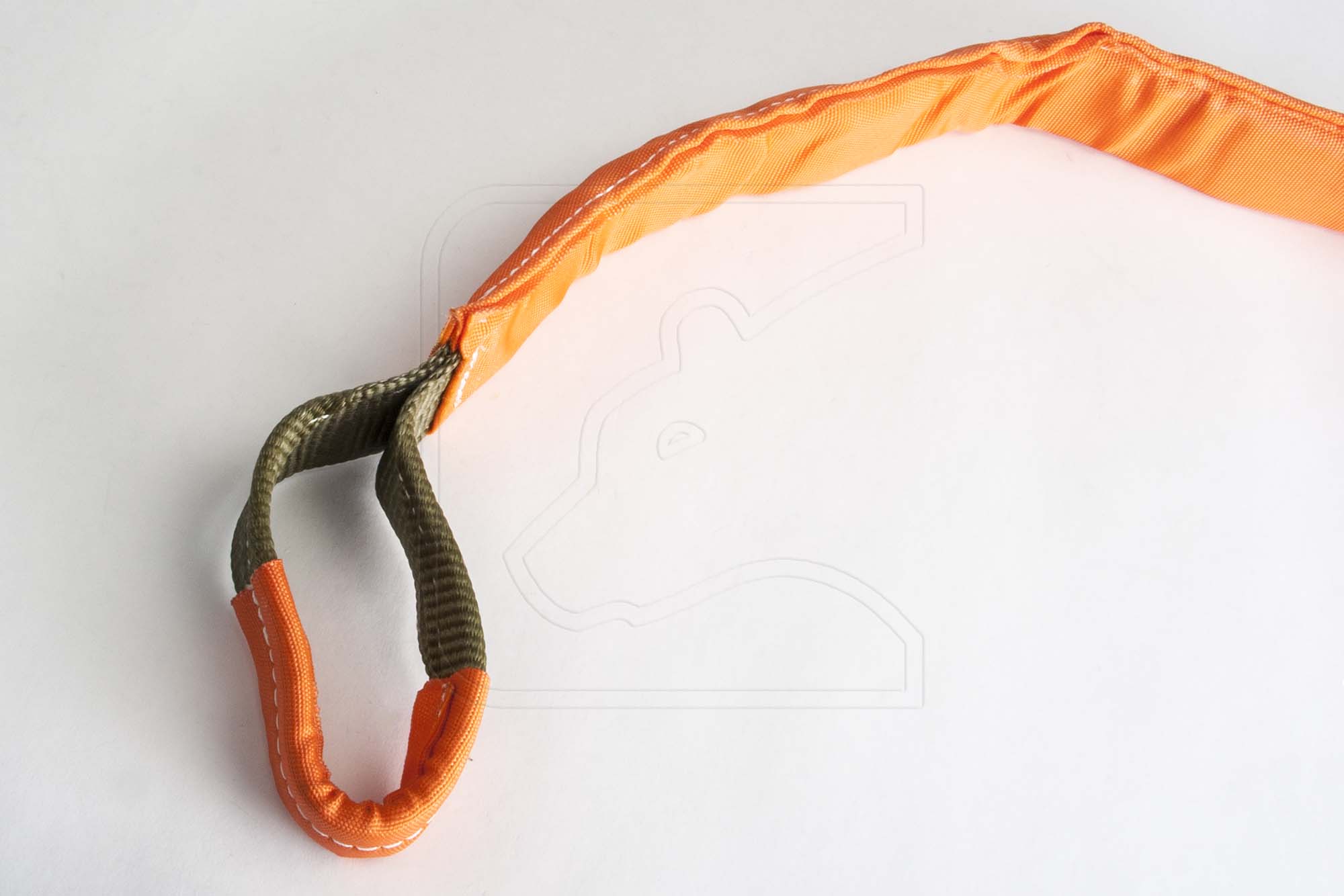 Detailaufnahme kurzer Spezial-Bergegurt