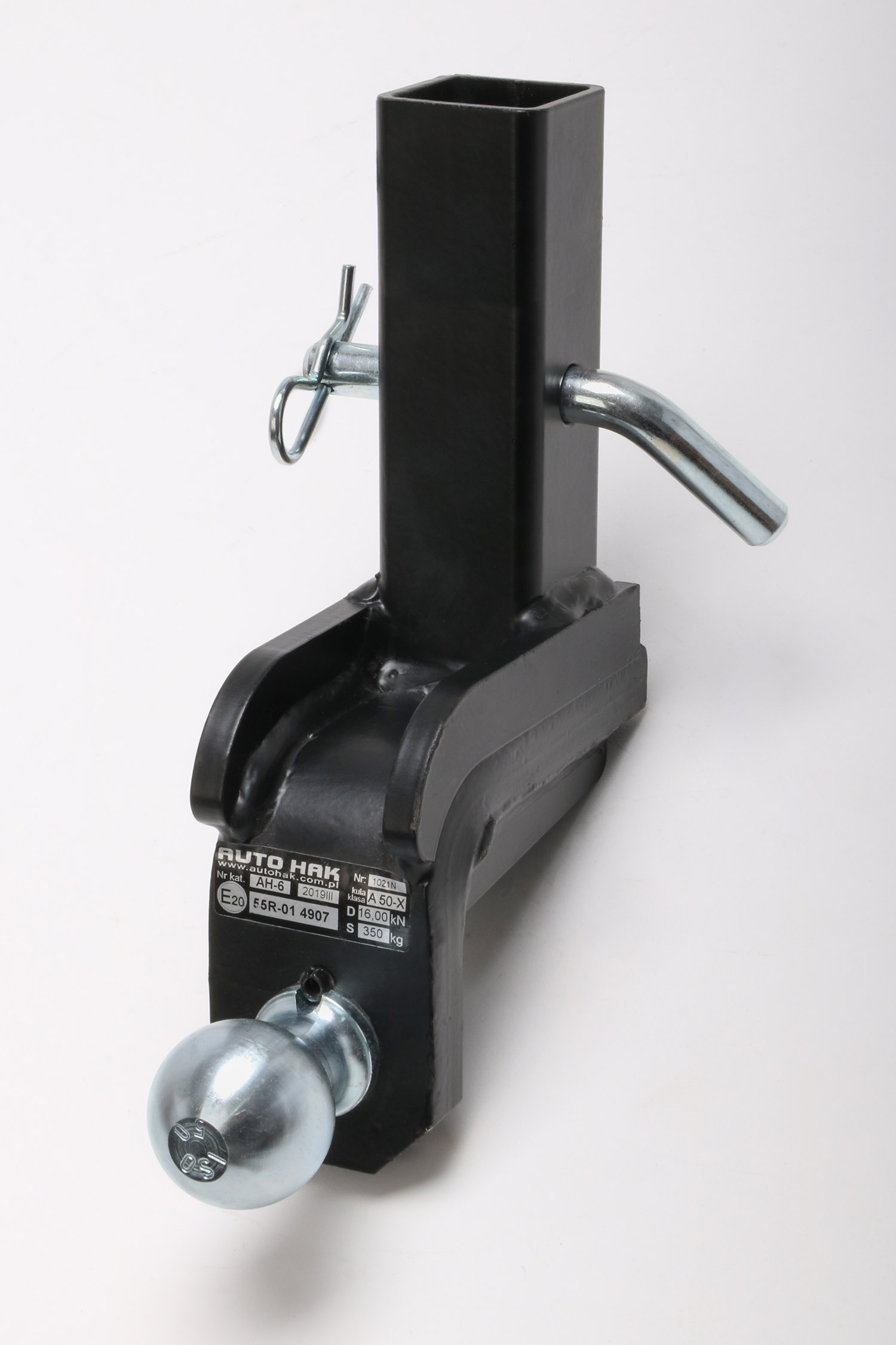 Anhängerkupplung für 2"/50mm Multimount Vierkant-Aufnahme, bis 3.5 to