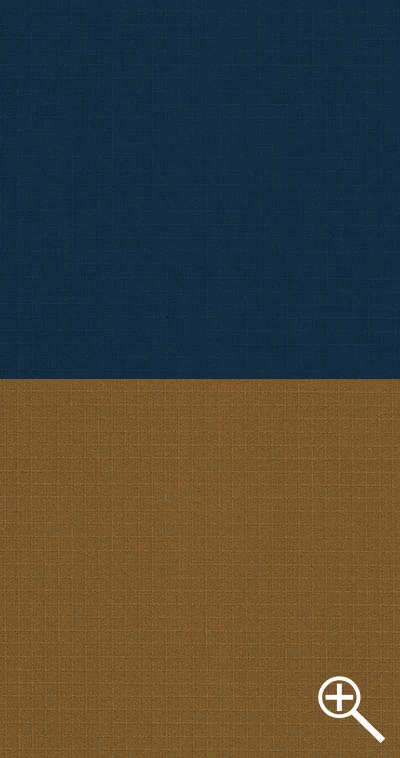 320 gsm Polycotton blau und coy