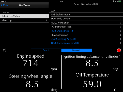 OBD Bluetooth Diagnosegerät