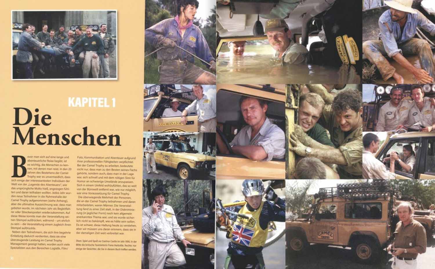 Blick ins Buch, Camel Trophy Seiten 30-31