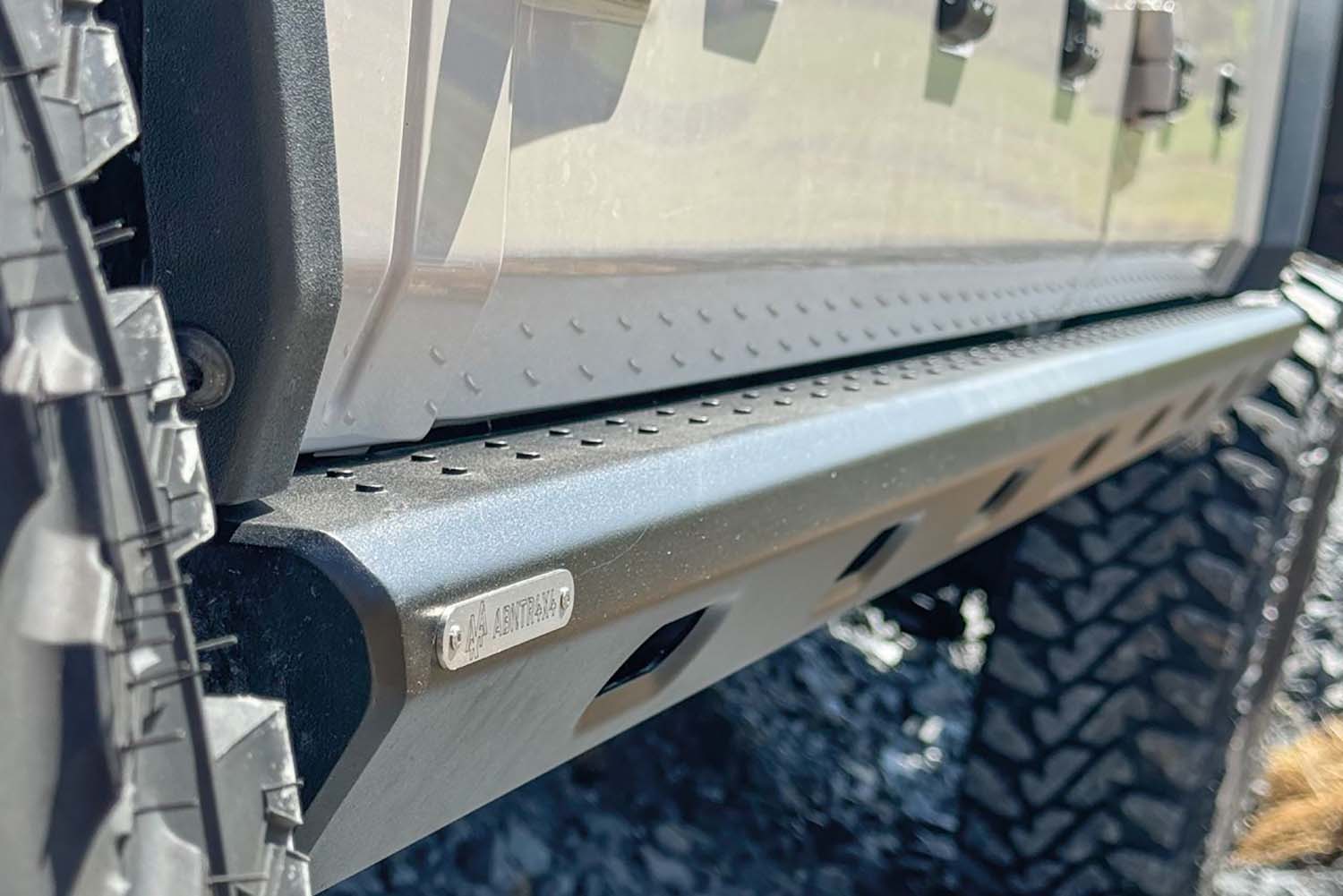 Edelstahl-Rockslider für Grenadier, inkl. Befestigungsmaterial