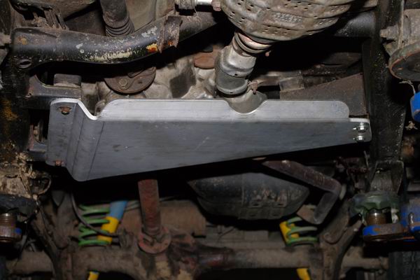 Unterfahrschutz verbaut, für Suzuki Jimny FJ