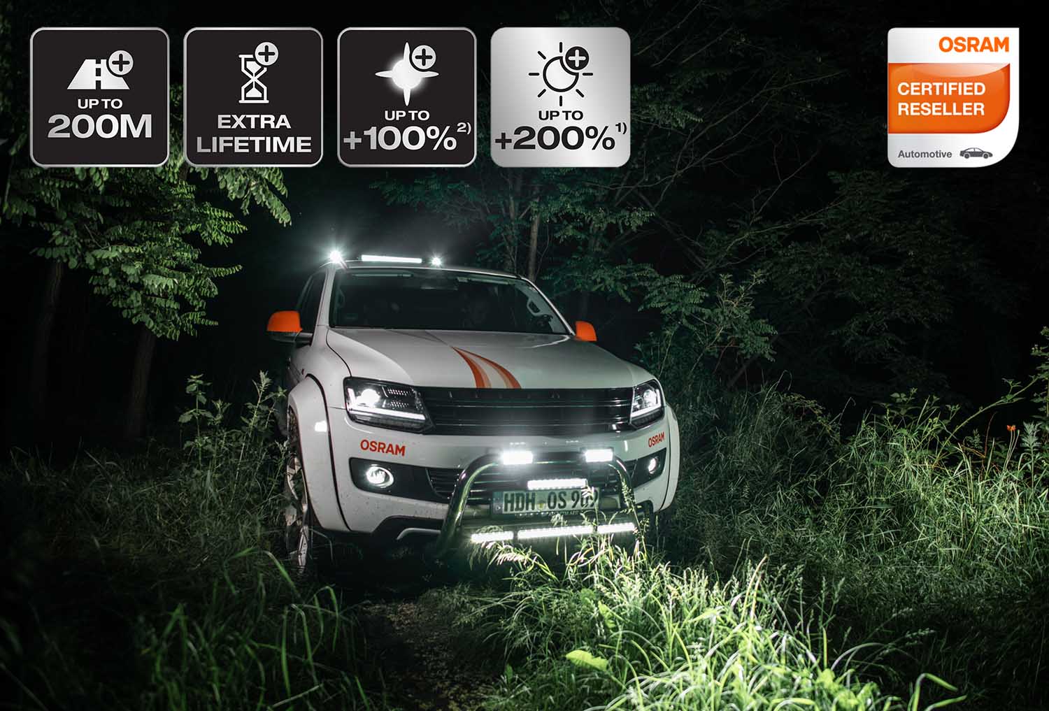 Amarok LED Scheinwerfer