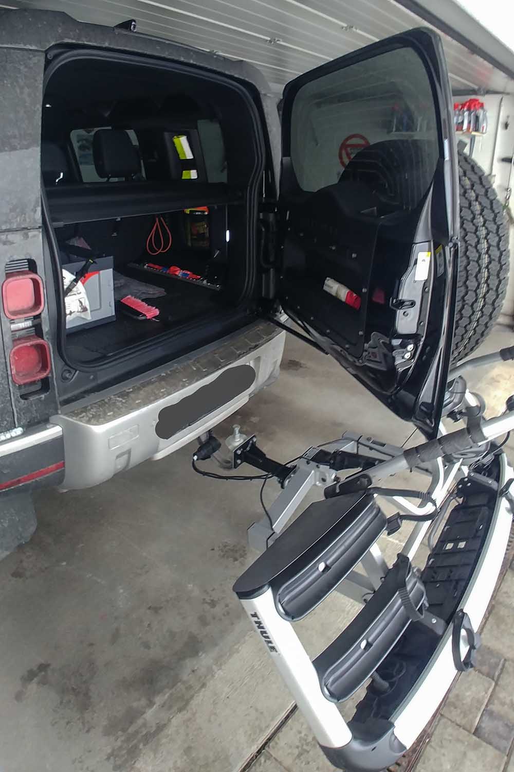 schraubbarer Adapter für Fahrradträger für Kugelkopfkupplung