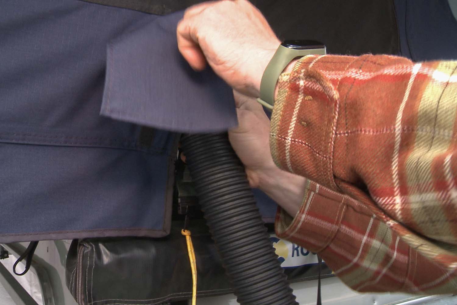 Endstück für Warmluftschlauch WALUFLEX