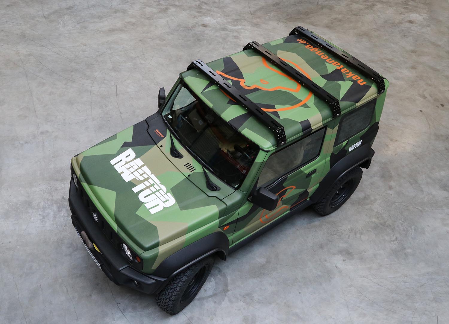 CargoBear 2.0 Querbügel - für Suzuki Jimny II, GJ / HJ