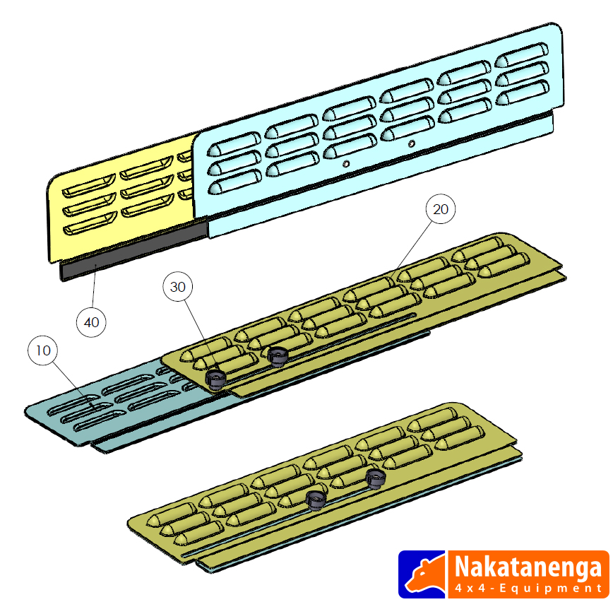 Lüftungsblech, verstellbar, universal
