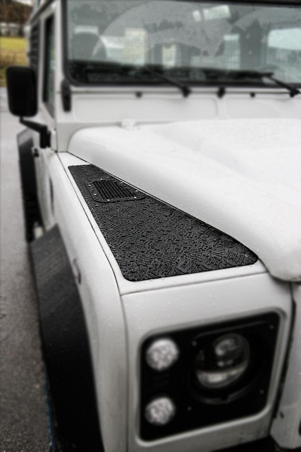 Defender Riffelblech Kotflügel