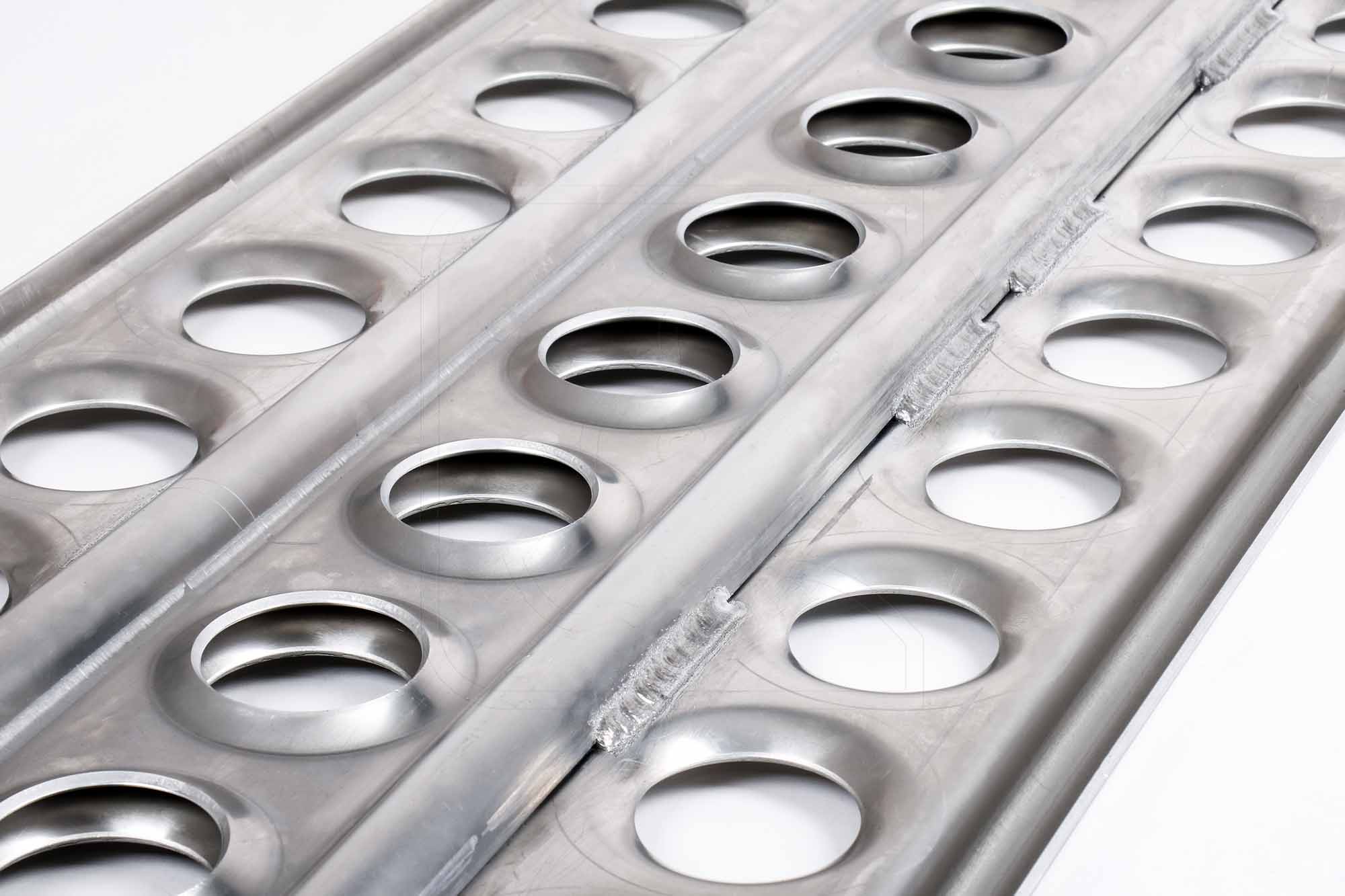 Sandblech, Aluminium