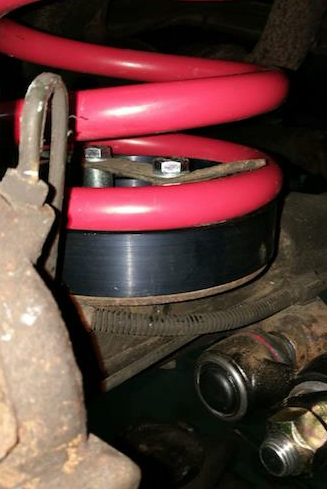 TREKFINDER Feder Distanz für Land Rover Defender 90 VA & HA +30 mm