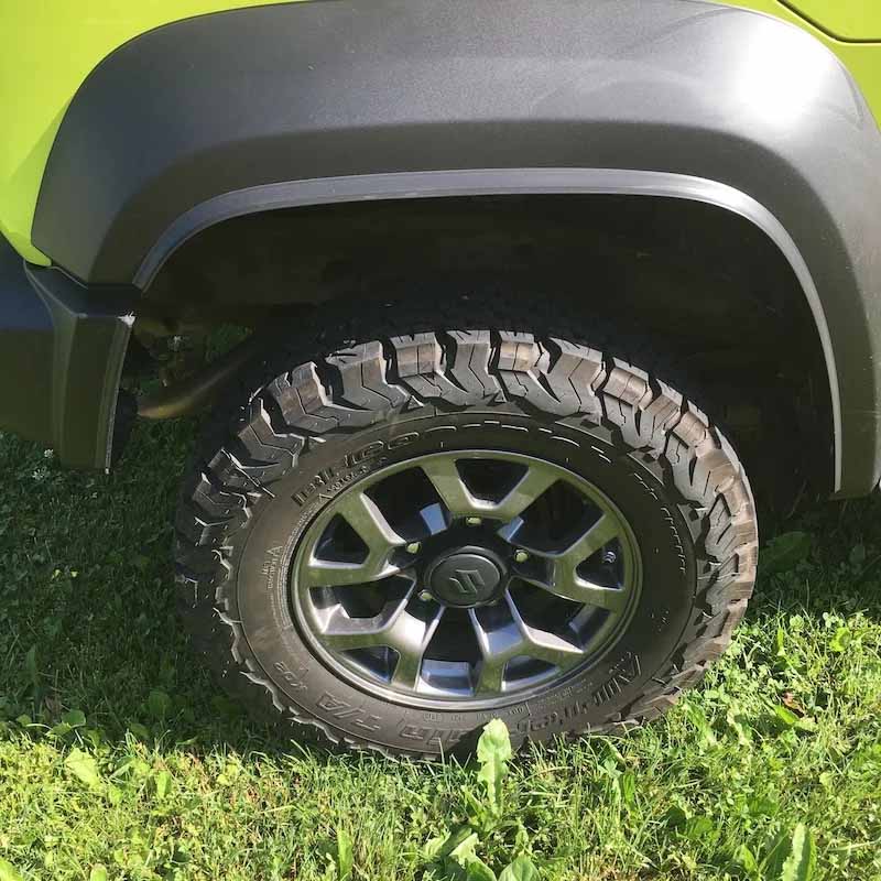 Kotflügelverbreiterung, selbstkleben