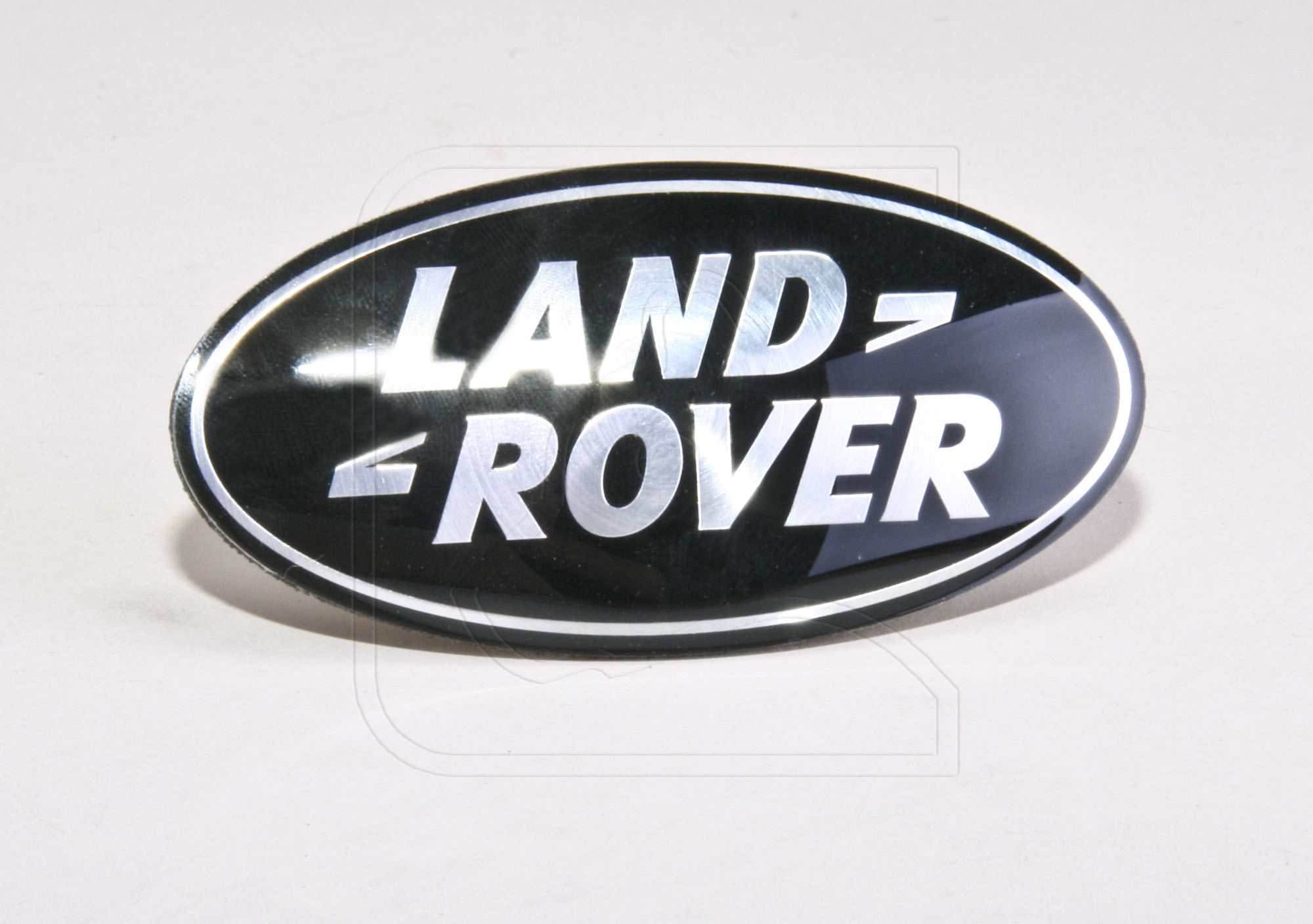 Land Rover Logo Tür, Farbe: schwarz-silber