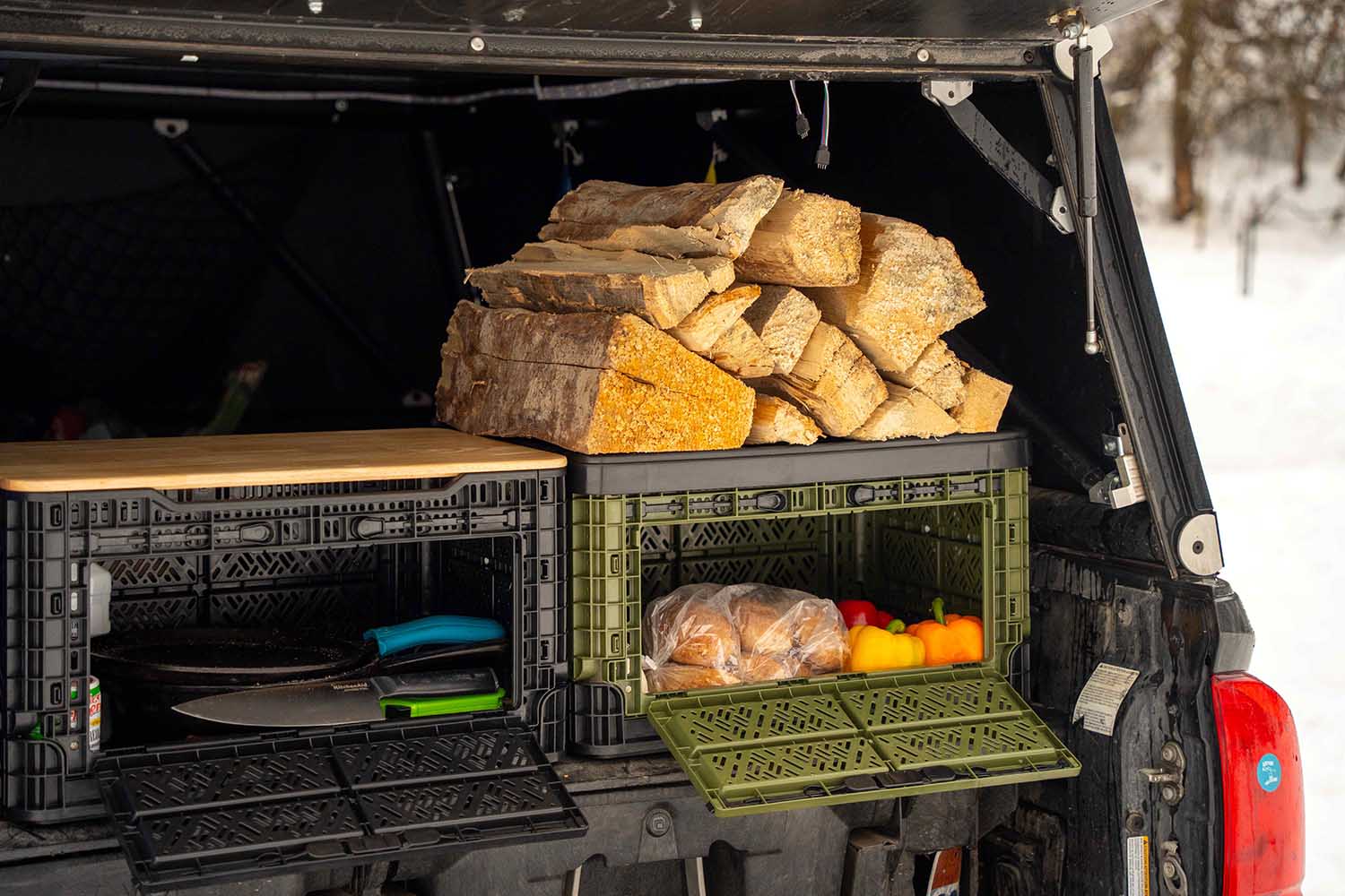 Klappbox, für unterwegs