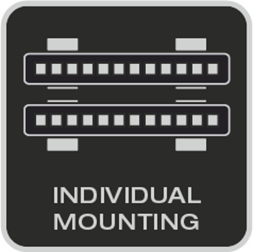 icon individual mounting