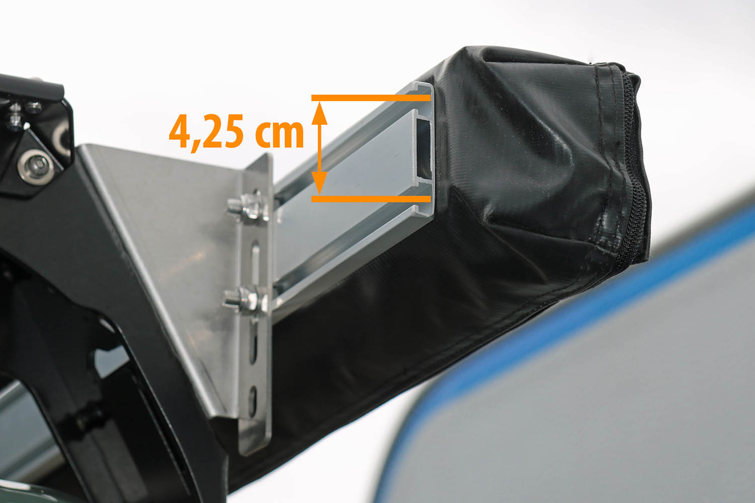 Maße, Schiene Markisensack