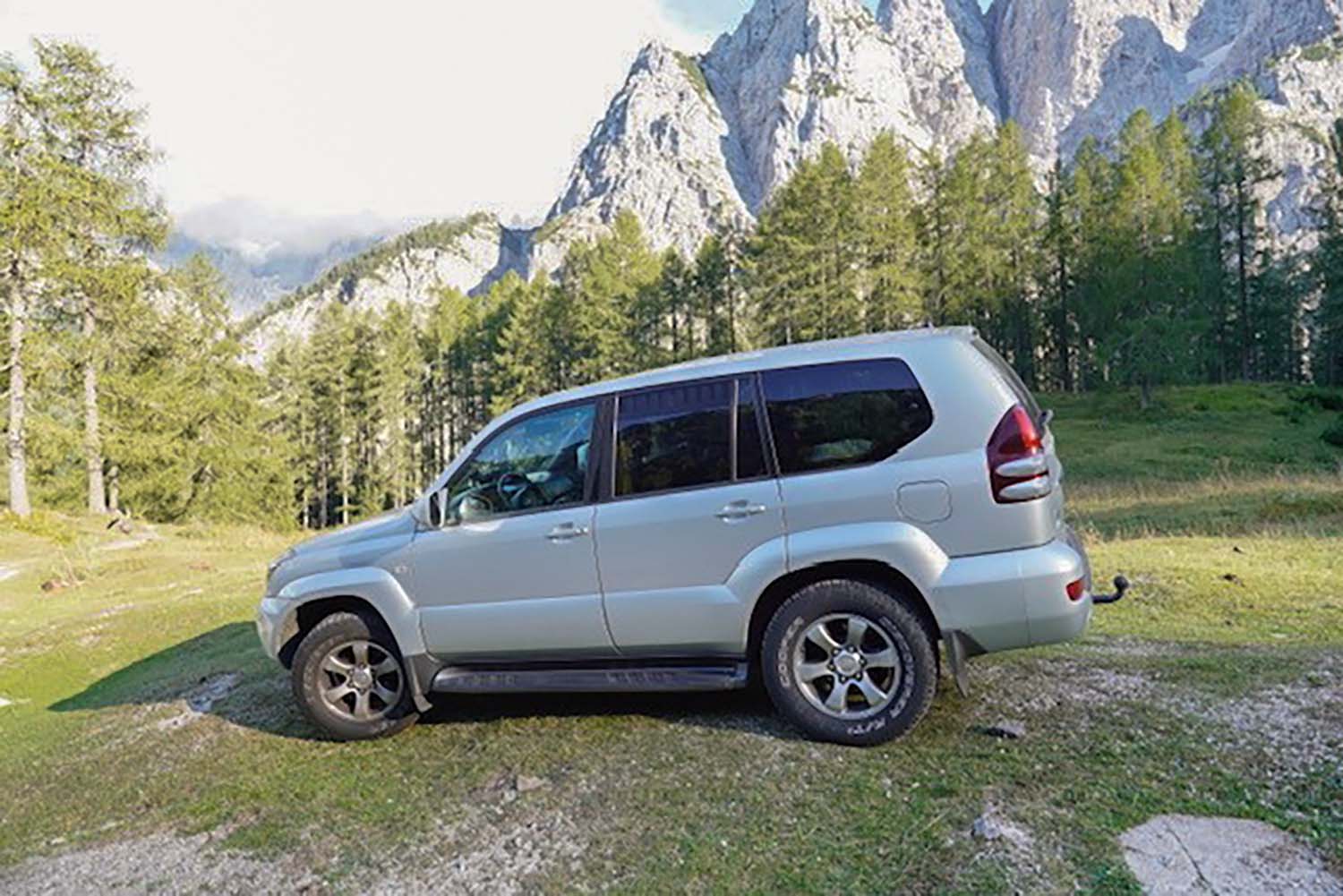 Anwendungsbeispiel, Land Cruiser J150 Lüftungsblech