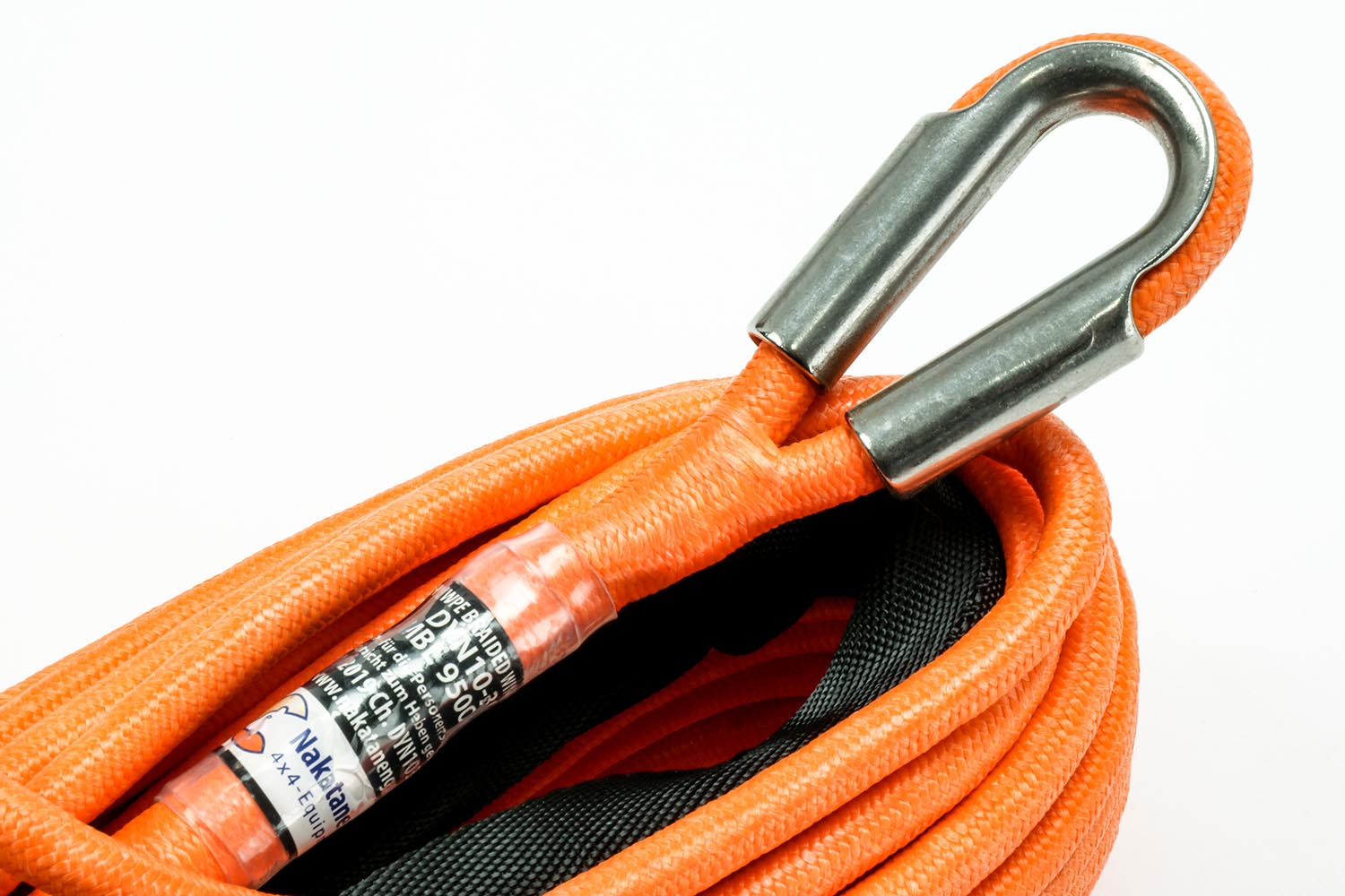 stabiles Kunststoffseil, für Seilwinde, orange