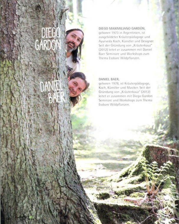 Essbare Wildpflanzen, Buchrücken