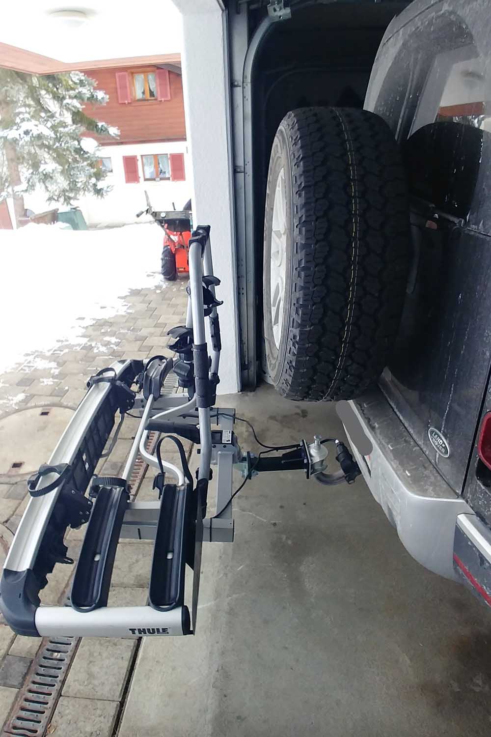 schraubbarer Adapter für Fahrradträger für Kugelkopfkupplung